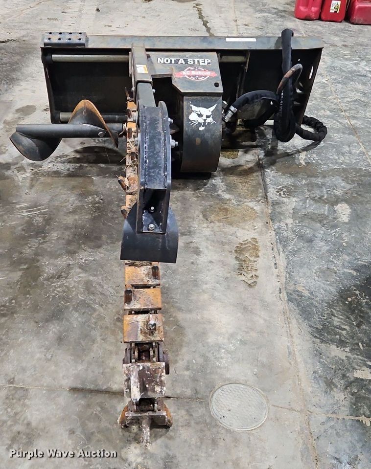 image for item LB9705 Bobcat LT313  skid steer trencher