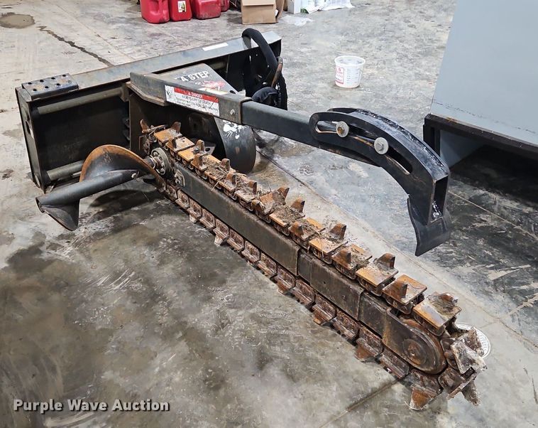 image for item LB9705 Bobcat LT313  skid steer trencher