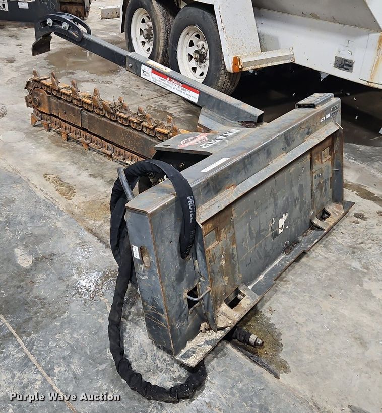 image for item LB9705 Bobcat LT313  skid steer trencher