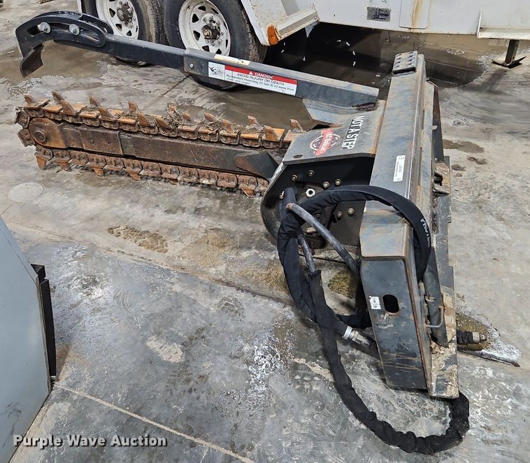 image for item LB9705 Bobcat LT313  skid steer trencher