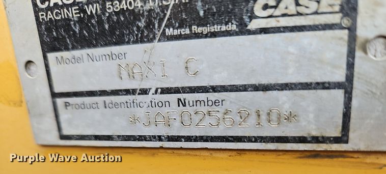 image for item LB9706 1998 Case Maxi Sneaker C  cable plow