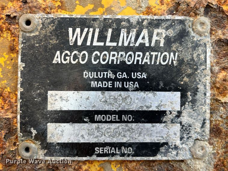 image for item LD9866 2000 Willmar Wrangler 4500  wheel loader