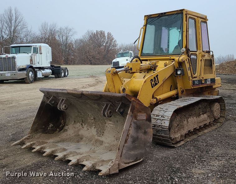 image for item LJ9449 1989 Caterpillar 943  track loader