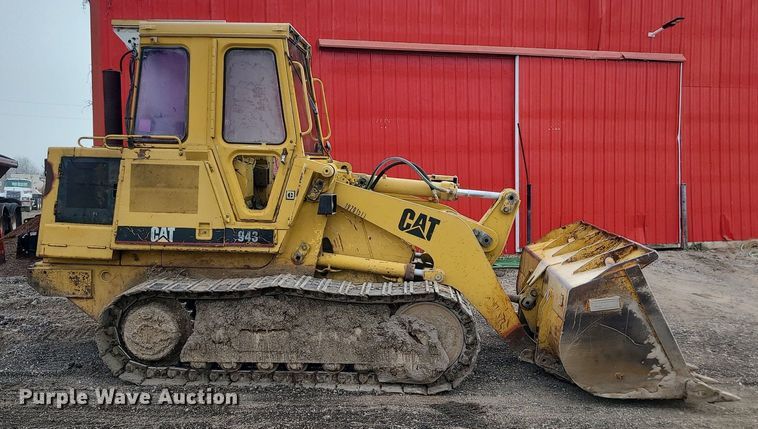 image for item LJ9449 1989 Caterpillar 943  track loader