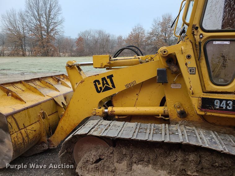 image for item LJ9449 1989 Caterpillar 943  track loader
