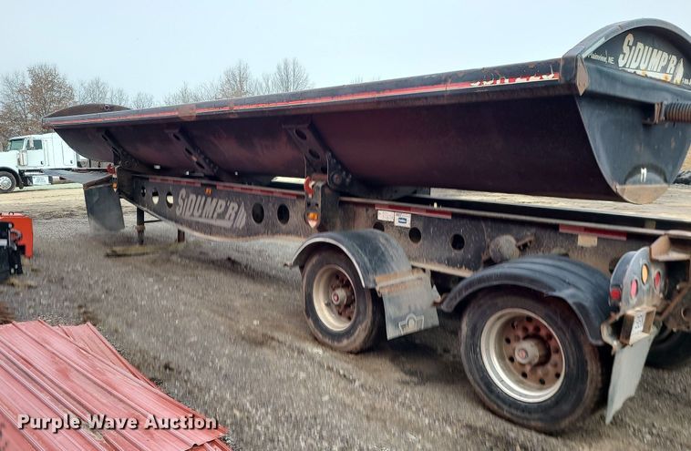 image for item LJ9450 2007 Sidumpr  side dump trailer