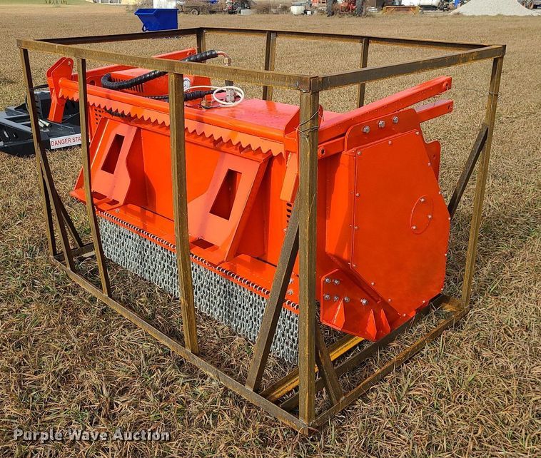 image for item LJ9452 2023 TopCat SSFM81  skid steer mulcher