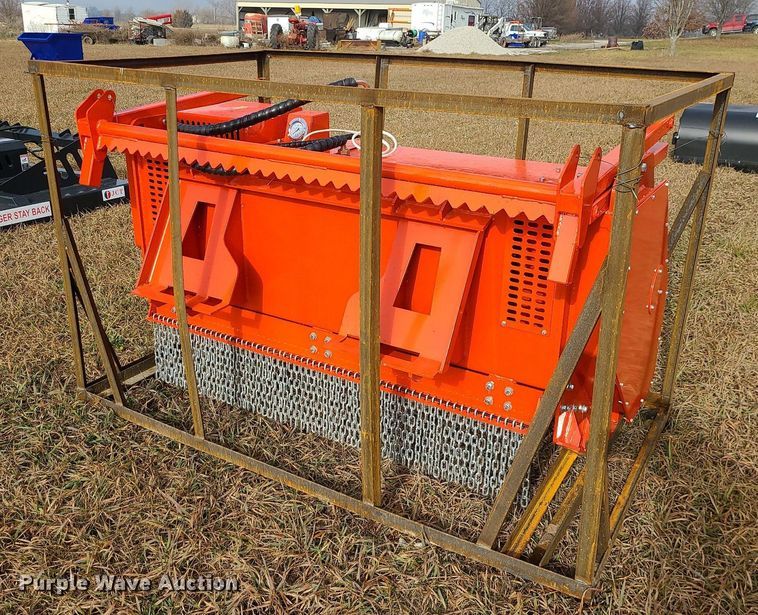 image for item LJ9452 2023 TopCat SSFM81  skid steer mulcher