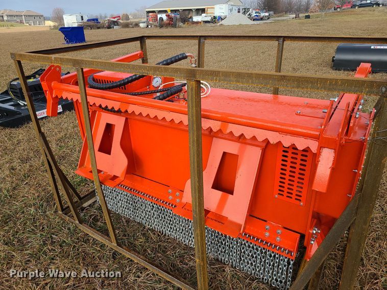 image for item LJ9452 2023 TopCat SSFM81  skid steer mulcher