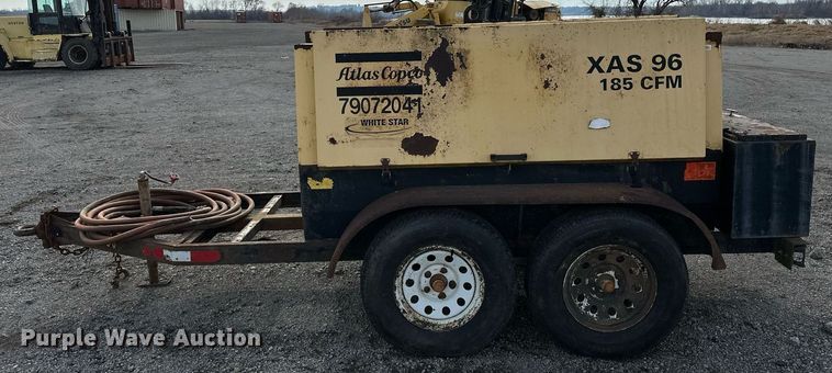 image for item LK9723 2001 Atlas XAS 96  air compressor