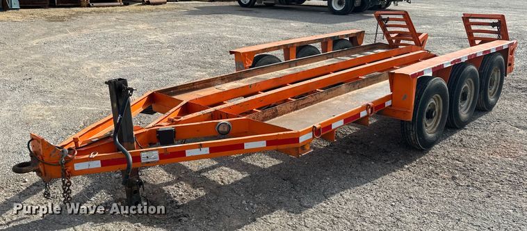 image for item LK9733 1984 Belshe T-2(3A)  equipment trailer