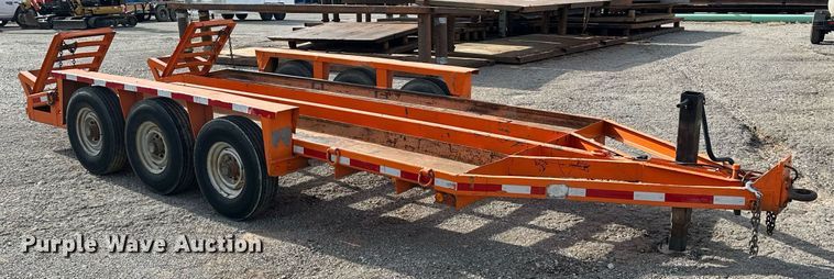 image for item LK9733 1984 Belshe T-2(3A)  equipment trailer