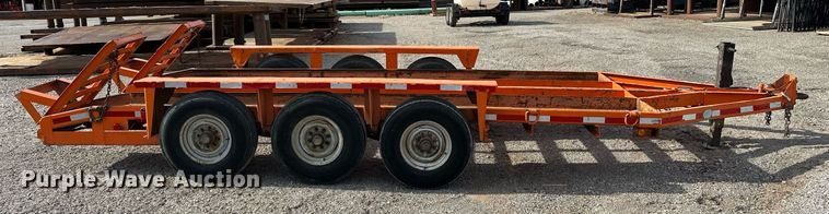 image for item LK9733 1984 Belshe T-2(3A)  equipment trailer