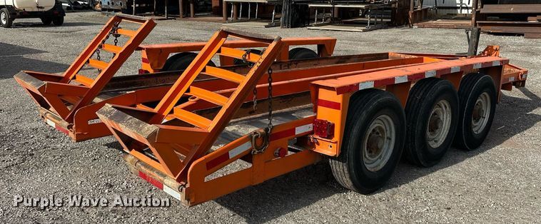 image for item LK9733 1984 Belshe T-2(3A)  equipment trailer