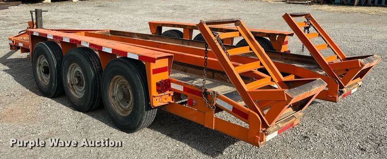 image for item LK9733 1984 Belshe T-2(3A)  equipment trailer