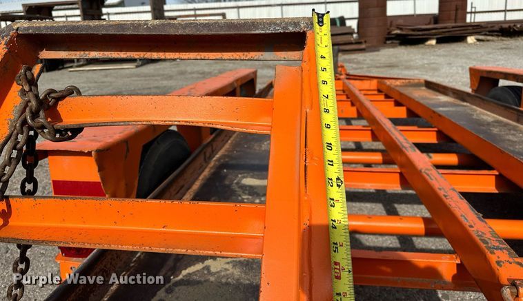 image for item LK9733 1984 Belshe T-2(3A)  equipment trailer