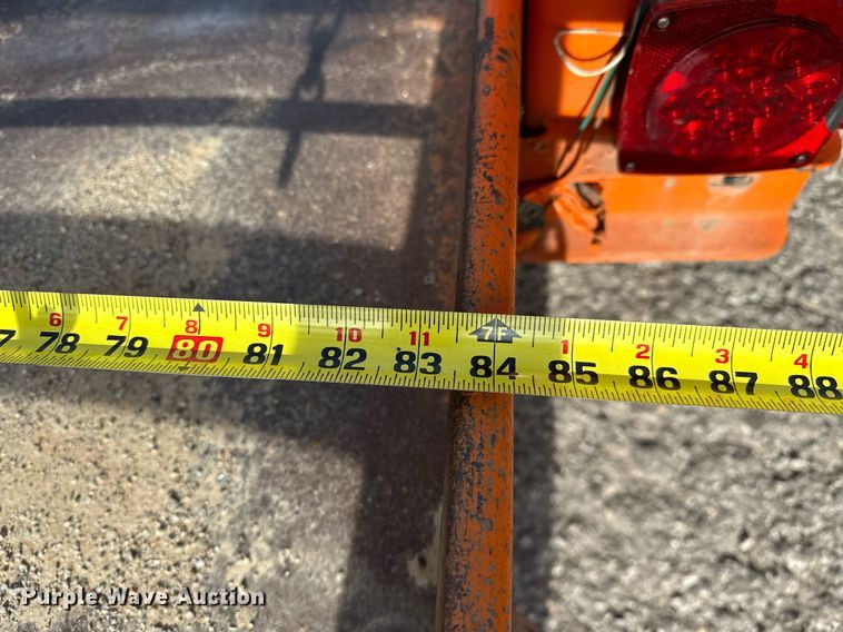 image for item LK9733 1984 Belshe T-2(3A)  equipment trailer