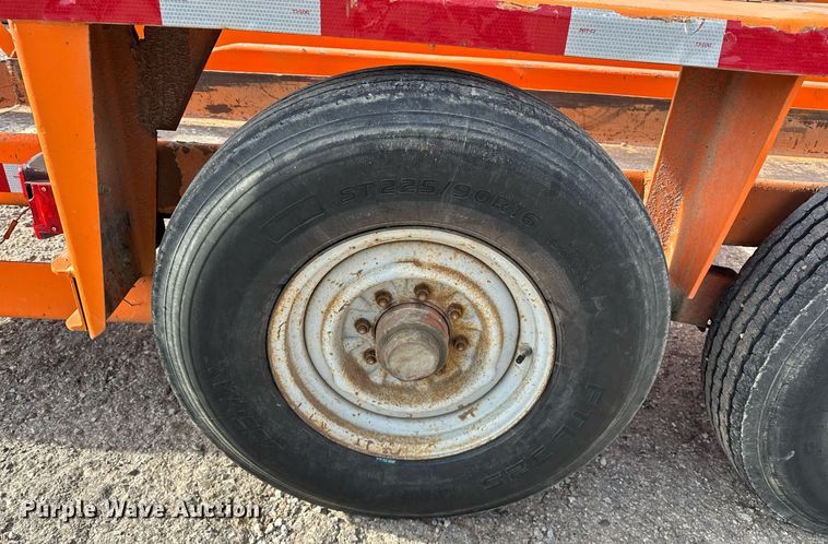 image for item LK9733 1984 Belshe T-2(3A)  equipment trailer