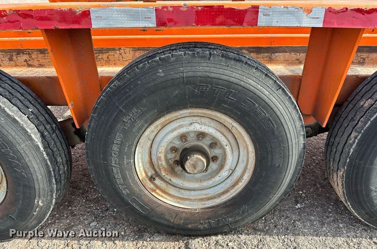 image for item LK9733 1984 Belshe T-2(3A)  equipment trailer