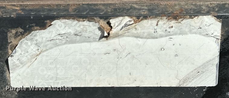 image for item LK9734 2005 Texas Bragg HH58WD70  tank trailer