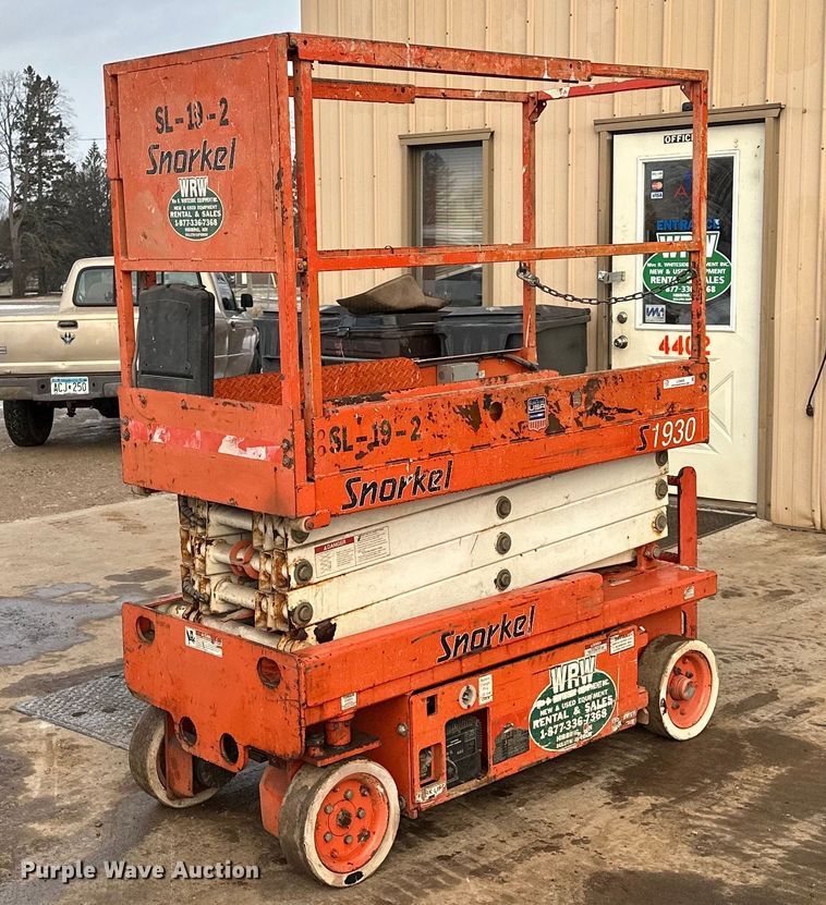 image for item LO9445 Snorkel S1930  scissor lift