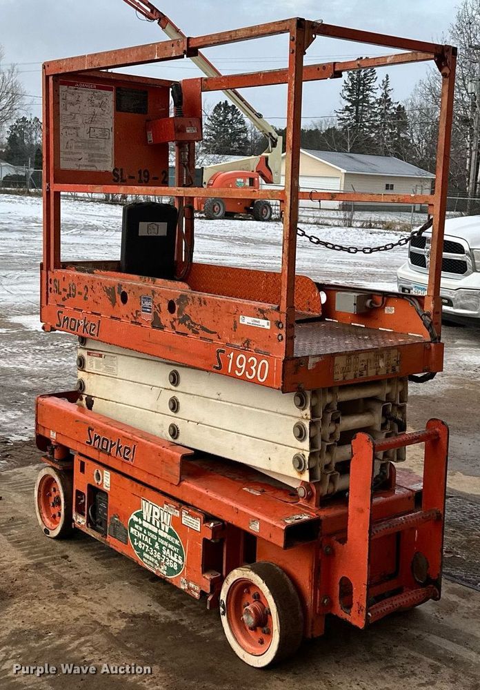 image for item LO9445 Snorkel S1930  scissor lift