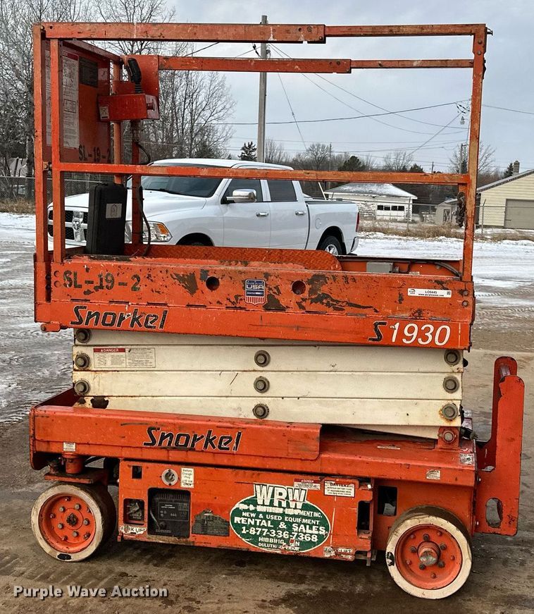 image for item LO9445 Snorkel S1930  scissor lift