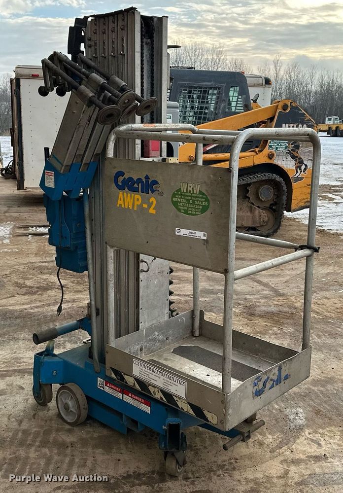 image for item LO9447 Genie AWP24  vertical lift