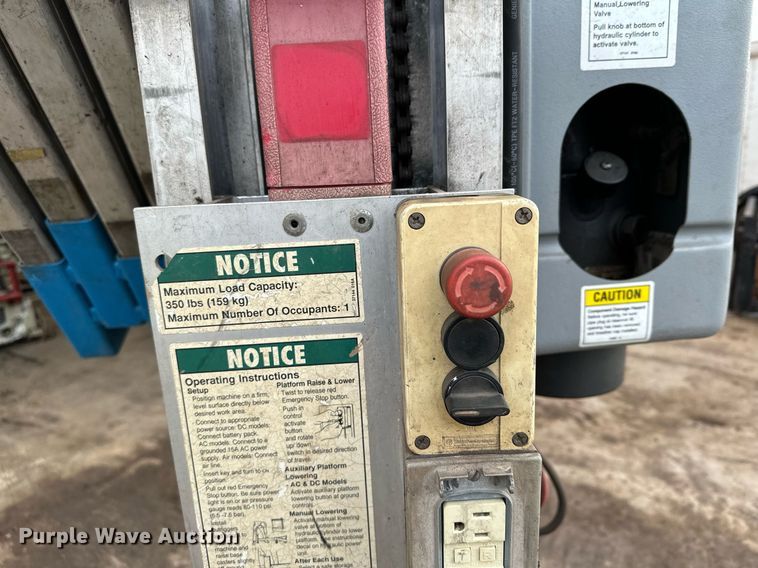 image for item LO9447 Genie AWP24  vertical lift