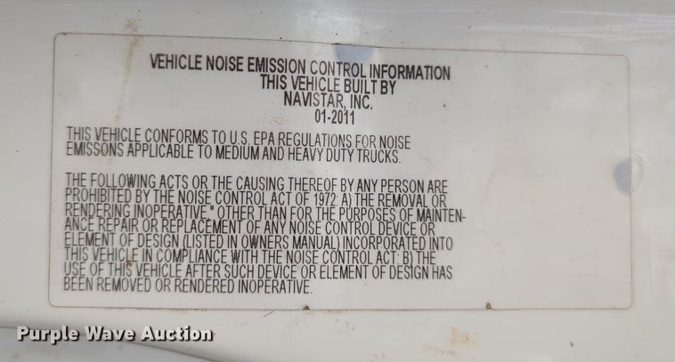 image for item LY9503 2012 International DuraStar 4300  chipper truck