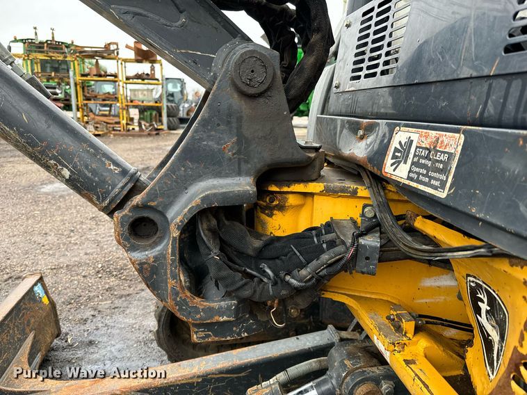 image for item NI9717 2015 John Deere 35G  mini excavator