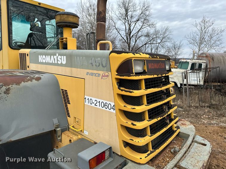 image for item NM9223 1999 Komatsu  WA450 wheel loader