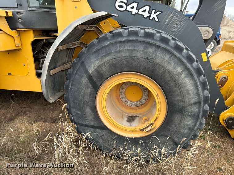 image for item NM9225 2011 John Deere 644K wheel loader