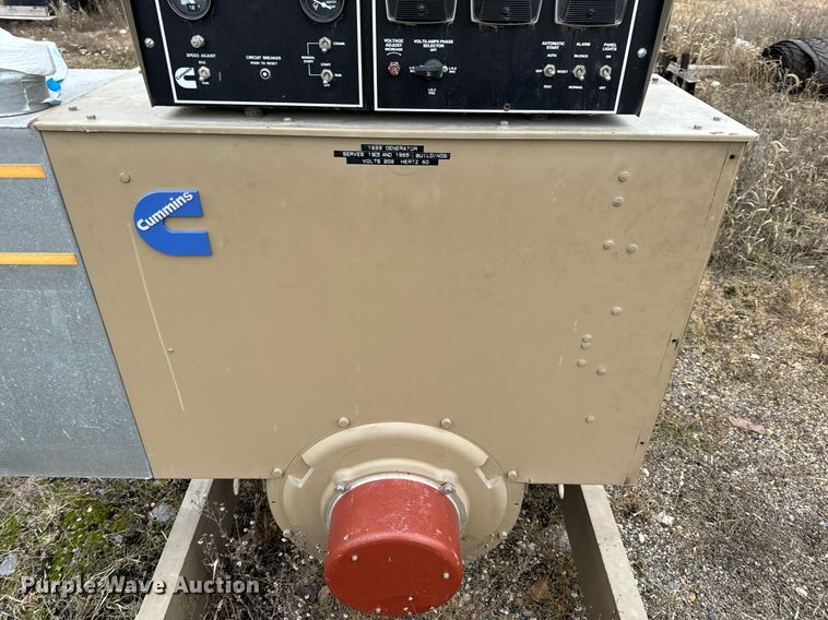 image for item NM9228 Cummins generator