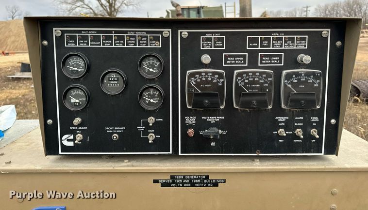 image for item NM9228 Cummins generator