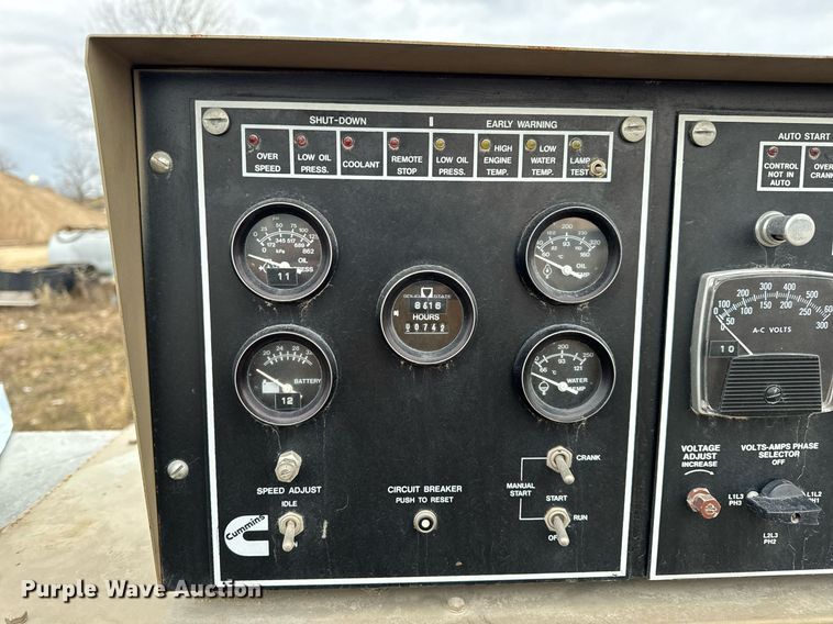 image for item NM9228 Cummins generator