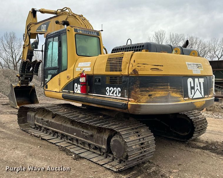 image for item NM9231 2002 Caterpillar 322C L excavator