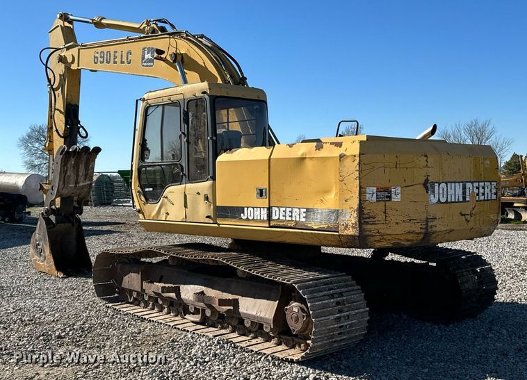 image for item OD9848 1998 John Deere 690E LC  excavator