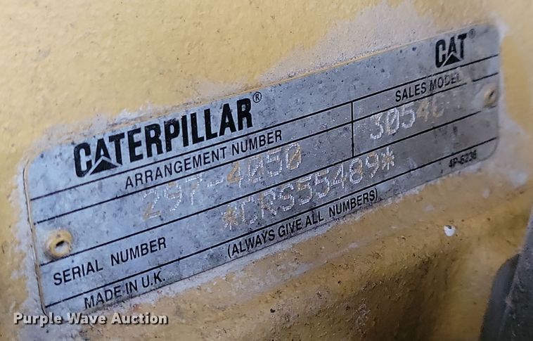 image for item DL7820 2008 Caterpillar CS423E single drum vibratory roller