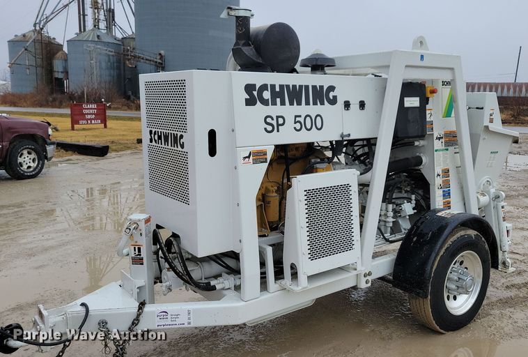image for item DL7822 2017 Schwing SP500 concrete pump