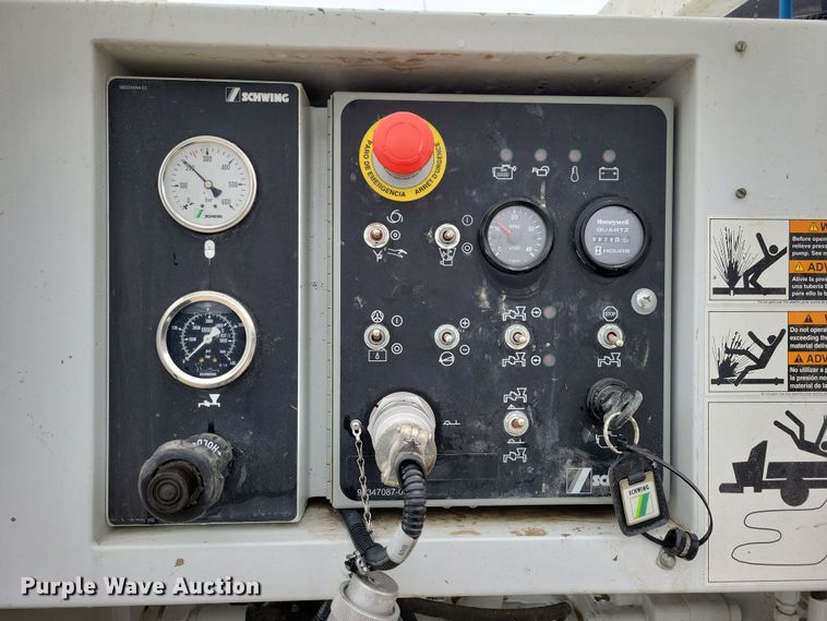 image for item DL7822 2017 Schwing SP500 concrete pump