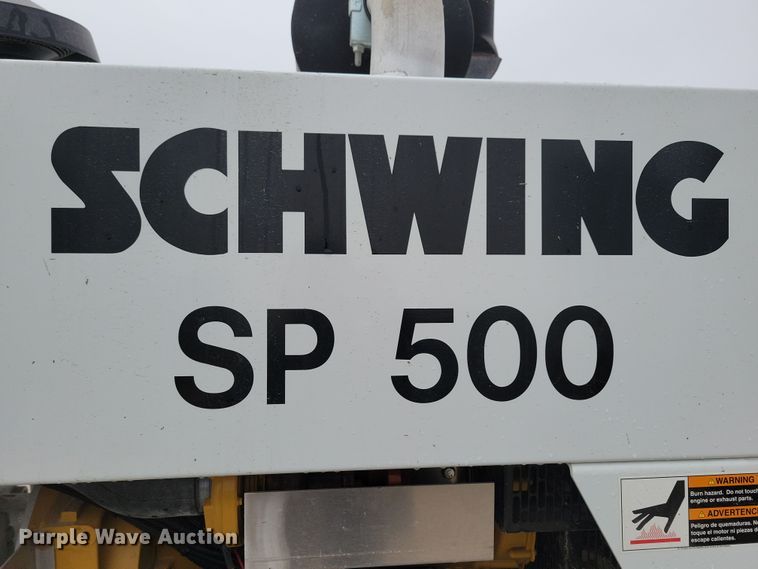image for item DL7822 2017 Schwing SP500 concrete pump