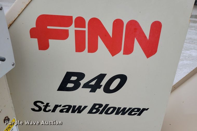 image for item DL7823 Finn B40 straw blower