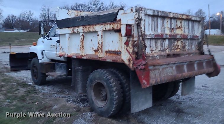 image for item DN8297 1991 Chevrolet Kodiak C5500 dump truck