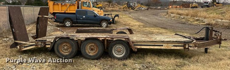 image for item DO5170 1985 Trail King TK18U-2000 equipment trailer