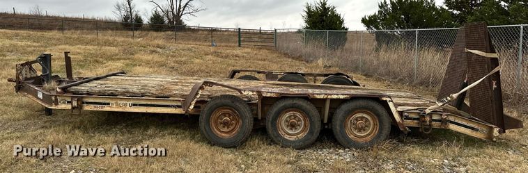 image for item DO5170 1985 Trail King TK18U-2000 equipment trailer