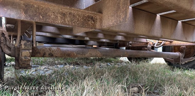 image for item DO5170 1985 Trail King TK18U-2000 equipment trailer