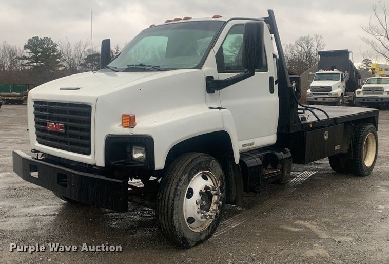 image for item DP8812 2003 GMC C6C042 flatbed truck