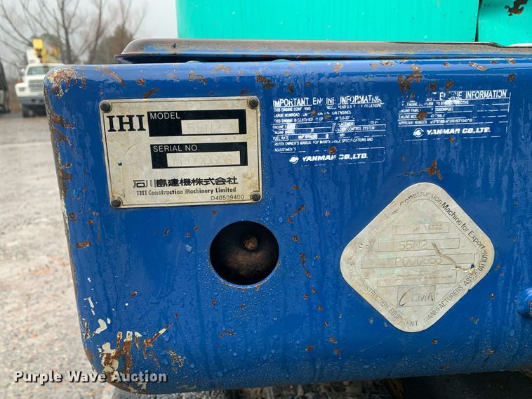 image for item DP8814 2005 IHI 55N2 mini excavator