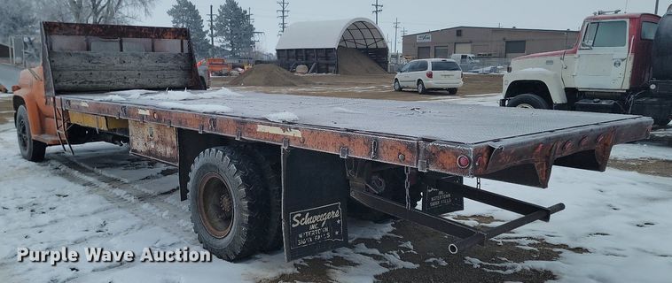 image for item KT9631 1979 Chevrolet  C60  flatbed truck